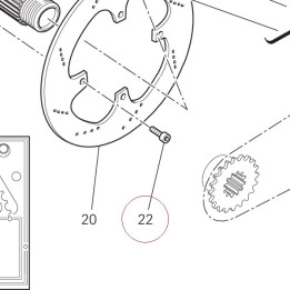 Screw M8X14 77152662B