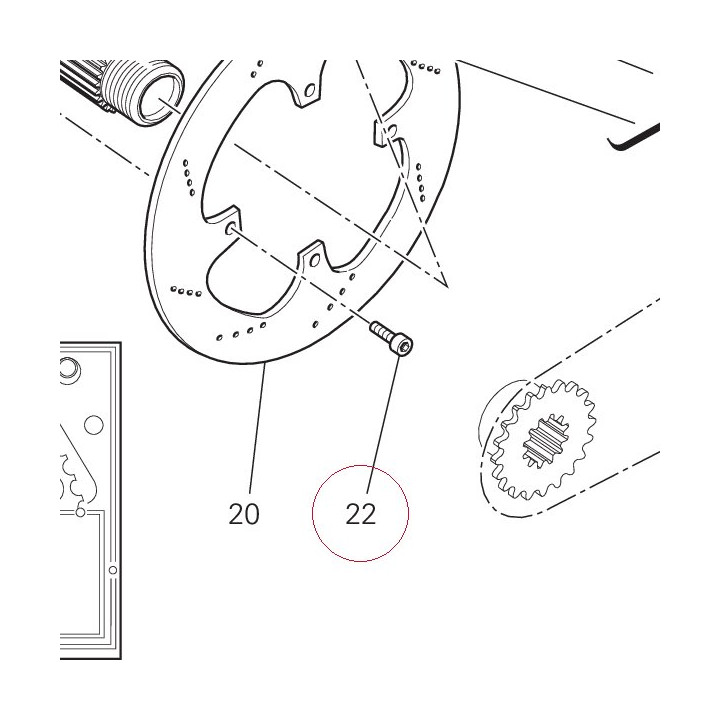 Screw M8X14 77152662B