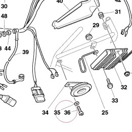 Screw M8X20 77152682B