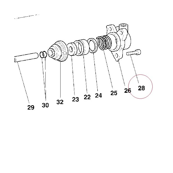 Screw M6X14 77156642B