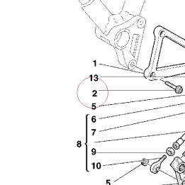 Screw M8X25 77157252B