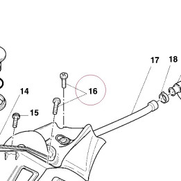 Screw, special 77210061A