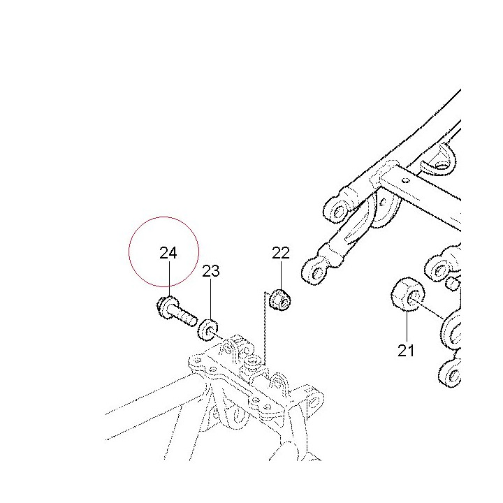 Screw M8X25 77210161A