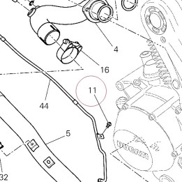 Screw tef M5X10 77210451A
