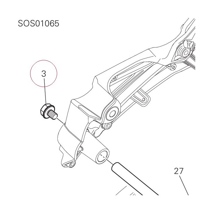 Screw, special 77210782A