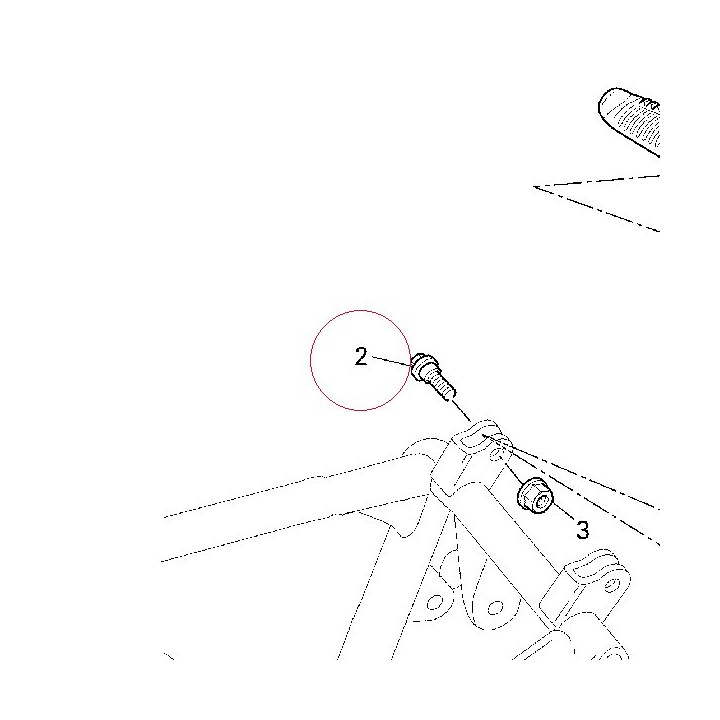 Screw, special 77210872A