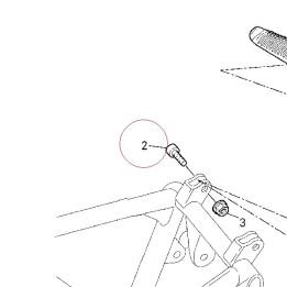Screw tcei M8X25 77210873A