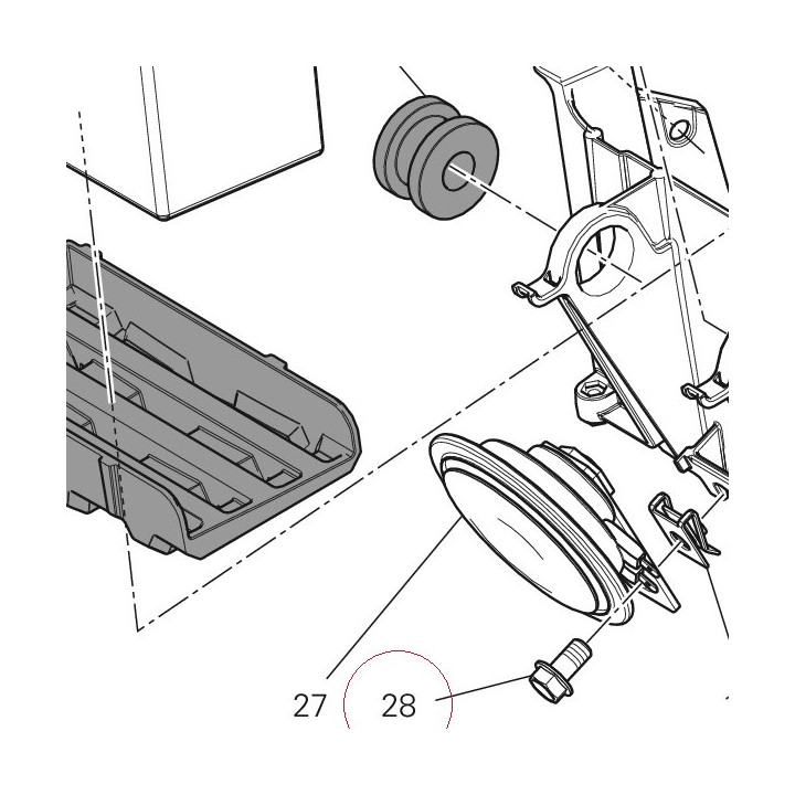 Screw tef M8X15 77210901A
