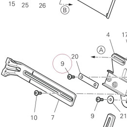 Screw tbeif M6X18 77211031A