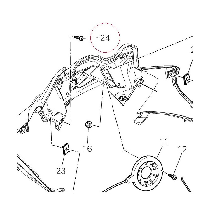 Screw, special 77211181A