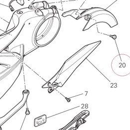 Screw, special 77211211B