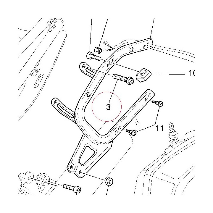 Screw 77250081A