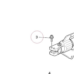 Screw tef M8X50 77250281AB