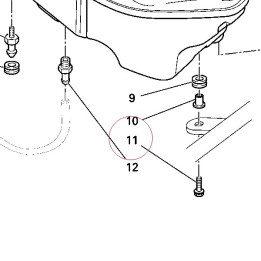 Screw tef M6X20 77250311B