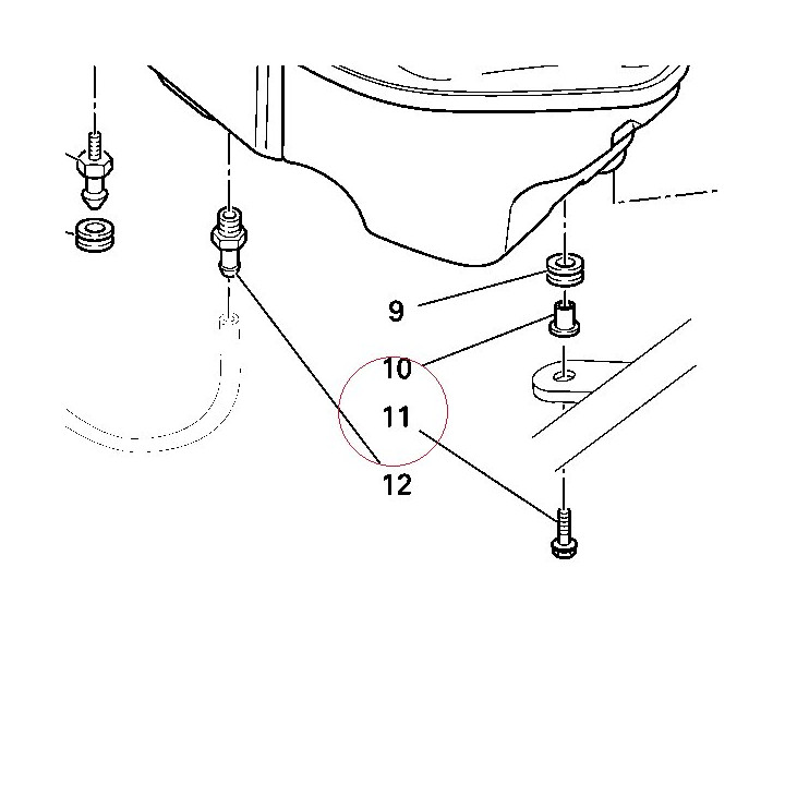 Screw tef M6X20 77250311B