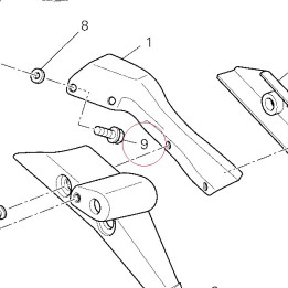 Screw tef M8X20 77250451A