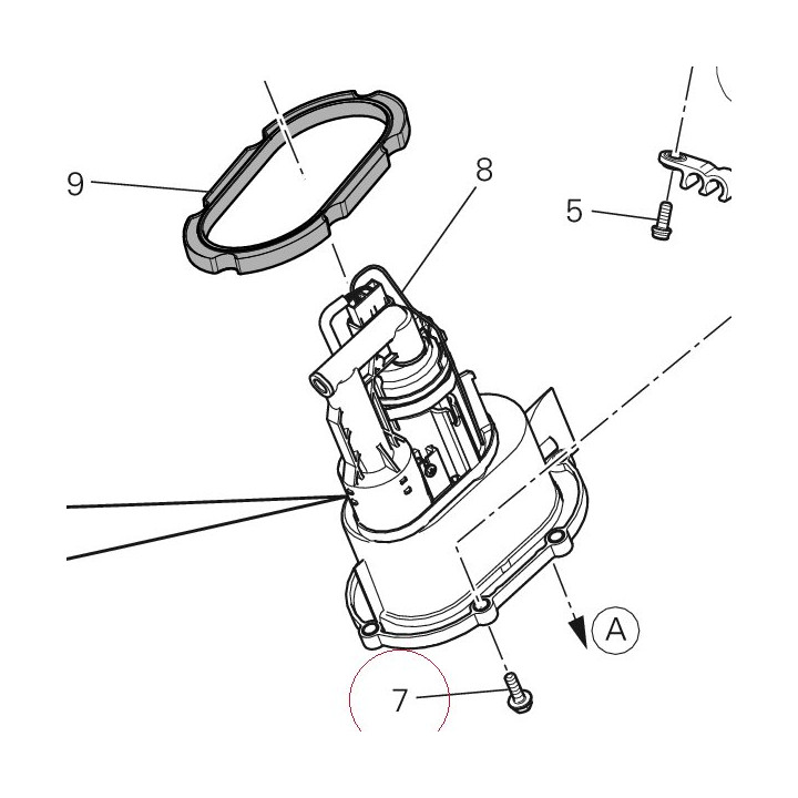Screw tef M5X16 77250748B