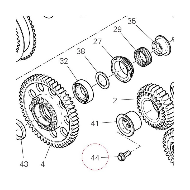 Screw 77251300C