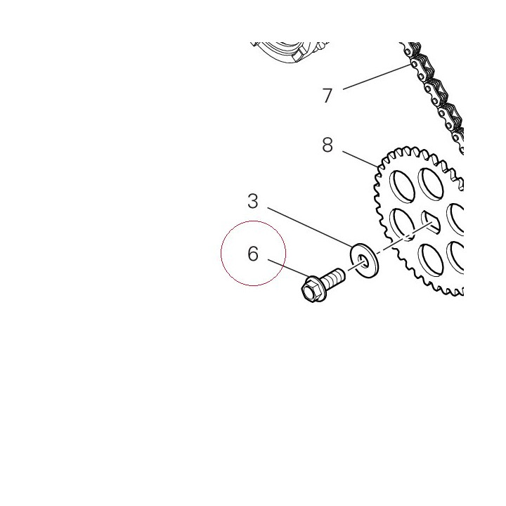Screw 77253290ZF
