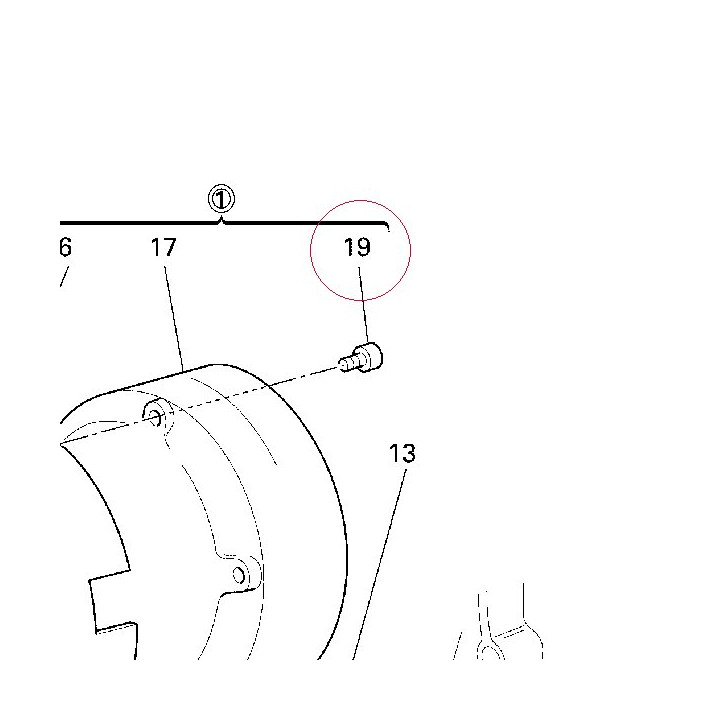 Screw tceir M6X10 77310011A