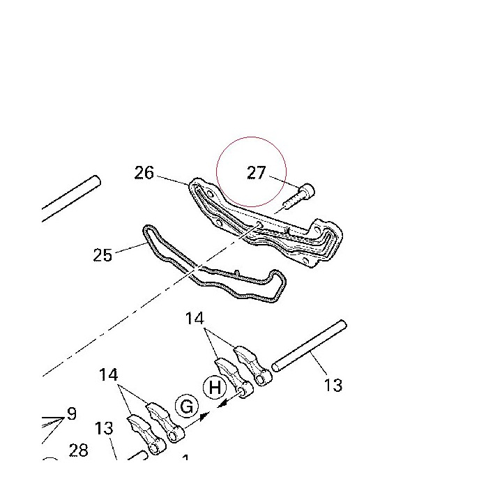 Screw tc M6X18 77340061A