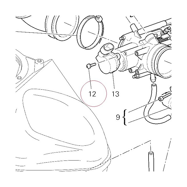 Screw tceir M8X30 77351278B