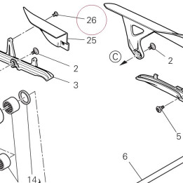 Screw, tapping 5x9.5 77440081A