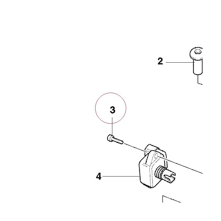 Screw M4X16 77510031A