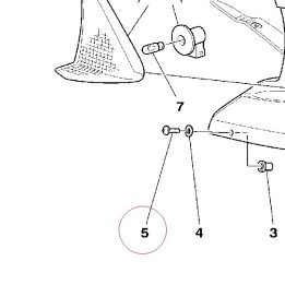 Screw M5X18 77510111A