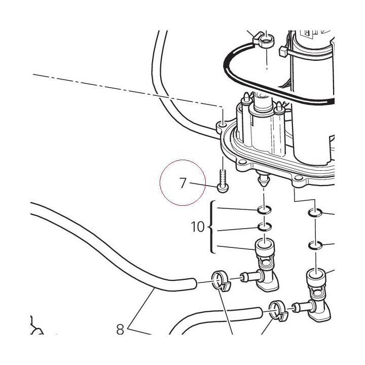 Screw tbei M5X16 77510171B