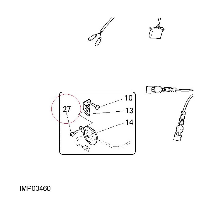 Screw tbei M8X10 77510441A