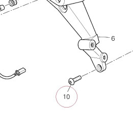 Screw tbei M4X12 77550141A