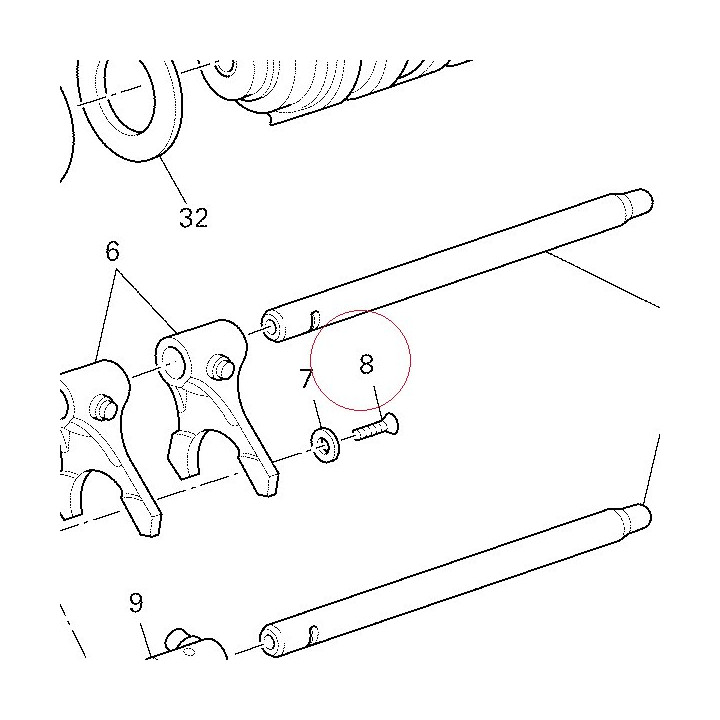 Screw tsp M6X12 77740031A