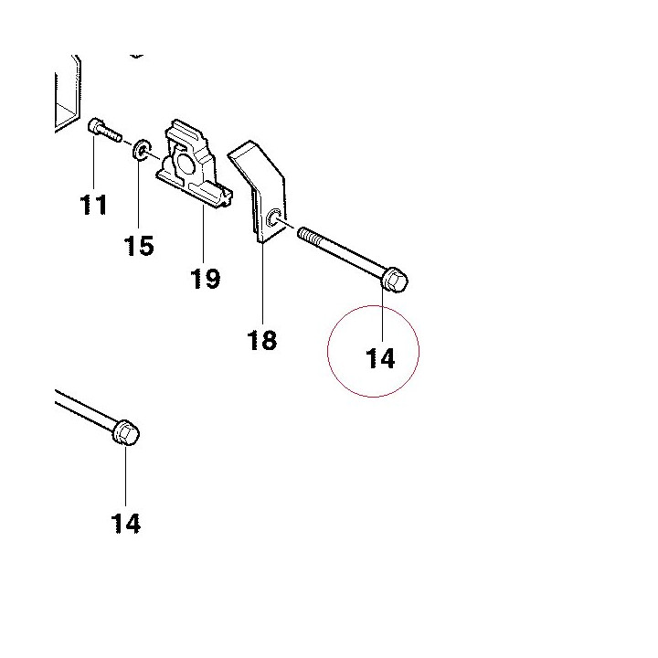 Screw M8X90 77910242A