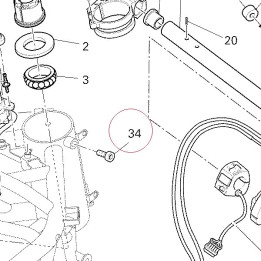 Screw, special 77910601A