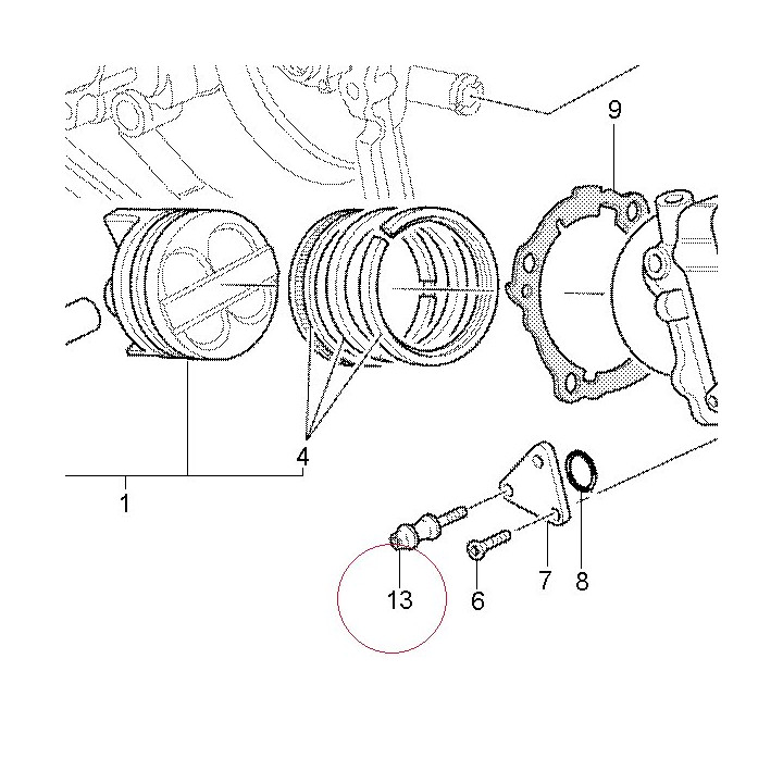 Screw, special 77910841A