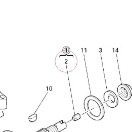 Threaded dowel 77911091A