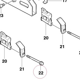 Screw M8X90 77911101A
