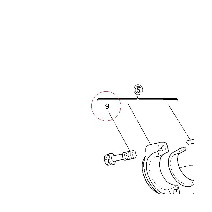 Bolt, connecting rod 77911141A