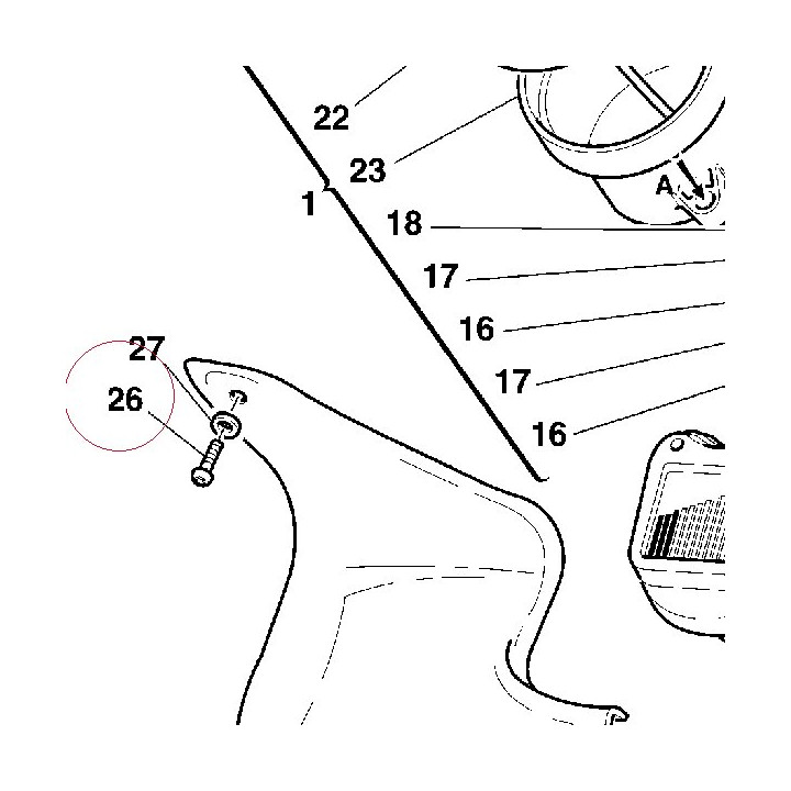 Screw 77911161A
