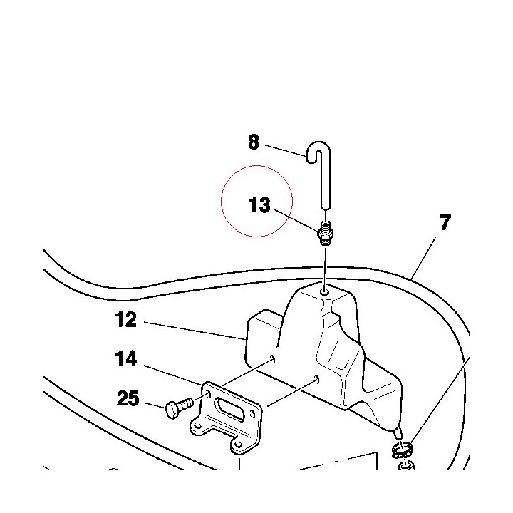 Joint, hose 77911212A