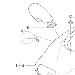 Screw, special 77911371A