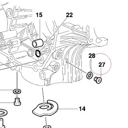 Threaded plug 77911621A