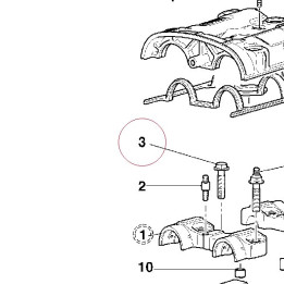Screw, special te M8X30 77911901A