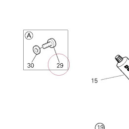 Threaded plug M15X1 77911981A