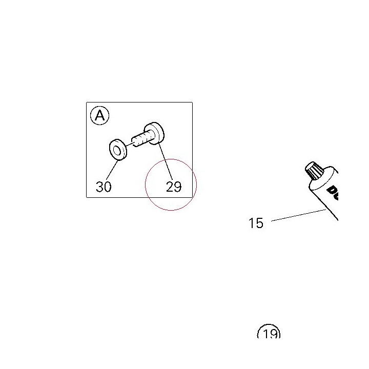Threaded plug M15X1 77911981A