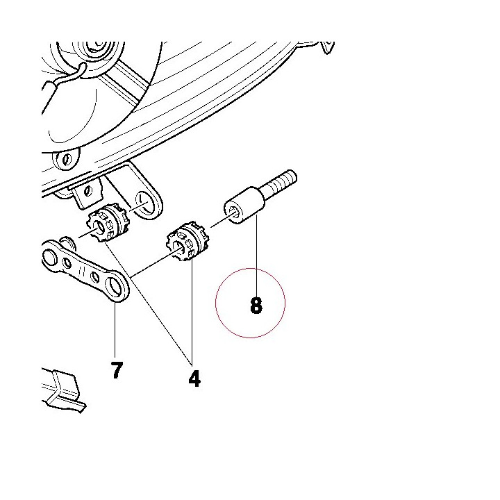 Screw, special 77912021A