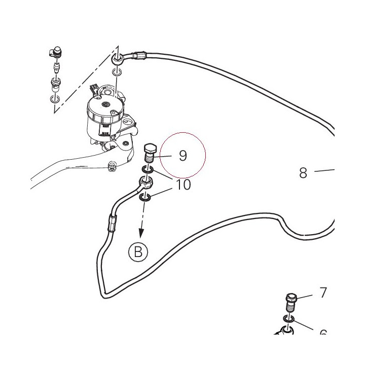 Screw, special 77913141B