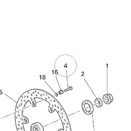 Screw M8X1.25 77913281A