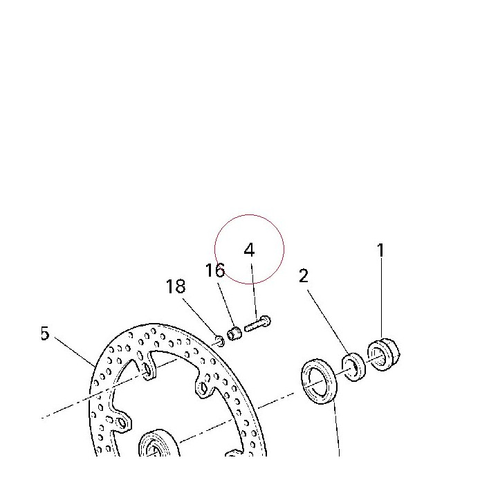 Screw M8X1.25 77913281A